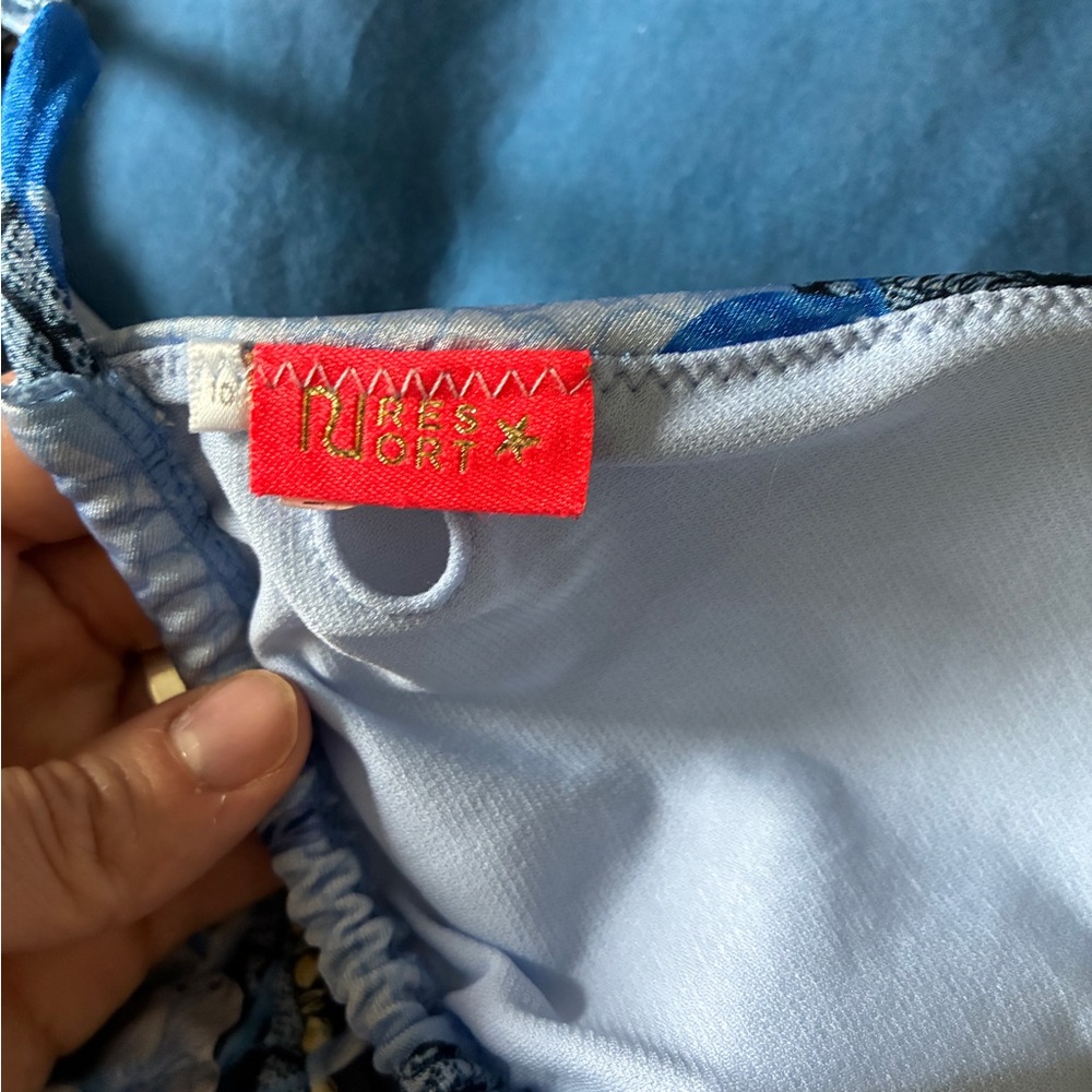 River island Blue Floral Bikini Set - Picture 5 of 8